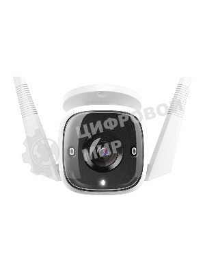 Видеокамера IP TP-Link Tapo C310 белый 3Mp indoor & outdoor IP camera, 30m Night Vision, IP66 dust & waterproof, Motion Detection and Notification, 2-way Audio, supports Micro SD card storage, easy setup with APP