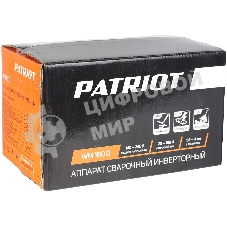 Сварочный аппарат Patriot WM160D инвертор ММА 6.8кВт