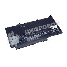 Аккумуляторная батарея для ноутбука Dell Latitude 12 E7270 11.4V 3530mAh