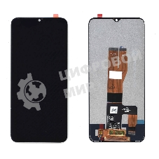 Дисплей для Realme C30 черный