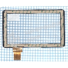 Сенсорное стекло (тачскрин) XC-PG0900-04 FPC, черное