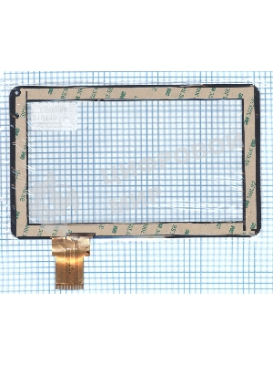 Сенсорное стекло (тачскрин) XC-PG0900-04 FPC, черное