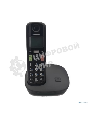 Радиотелефон Panasonic DECT KX-TGU110RUB черный