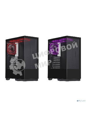 Компьютерный корпус Defender HyperHub черный,ATX,3fans,switchM/BSync