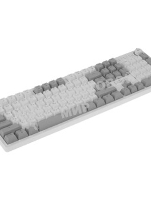 Клавиатура Defender Dasher GK-472 проводная, USB Type-A, белый/серый