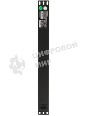 Блок розеток горизонтальный ExeGate ServerPro PDU-19H601 Al-6S-C14, 19