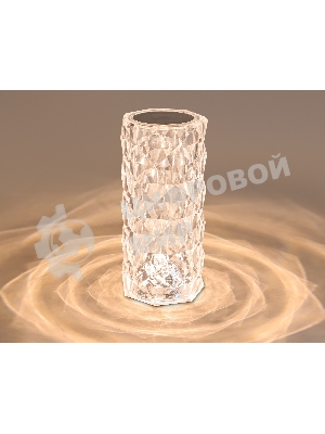 Настольная светодиодная лампа Ambrella light DE8018 CL прозрачный LED 3000K/4200K/6400K 3W