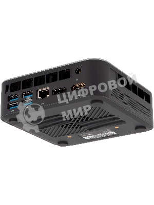 Неттоп IRU Tactio 525 Ryzen 7 6800H (3.2) 16Gb SSD512Gb 680M без ОС GbitEth WiFi BT 120W черный (RUS)