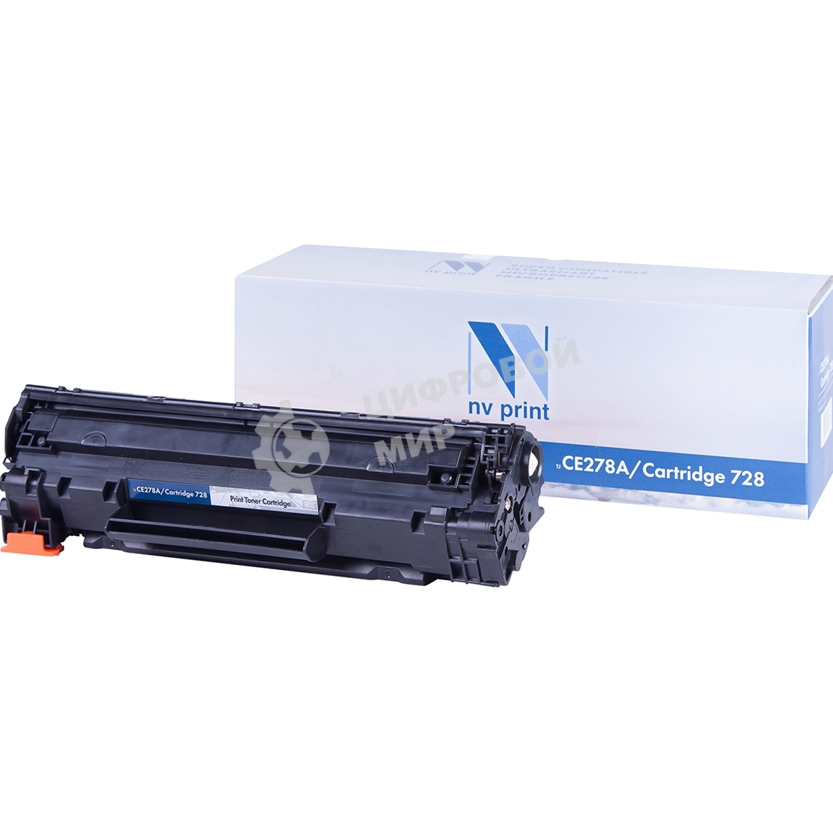 Картридж лазерный NVPrint совместимый HP CE278A/Canon728 для LJ P 1566/P1606/Canon MF4410/MF4430/MF4450 (2100k)