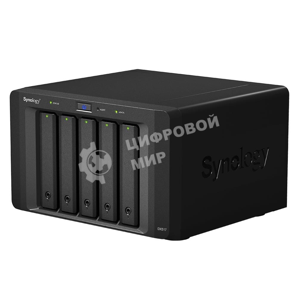 Модуль расширения СХД Synology 5BAY NO HDD ESATA DX517
