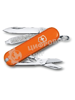 Нож перочинный Victorinox Classic Mango Tango (0.6223.83G) 58мм 7 функций карт.коробка