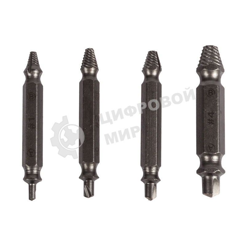 Набор экстракторов для шурупов Профи Kranz