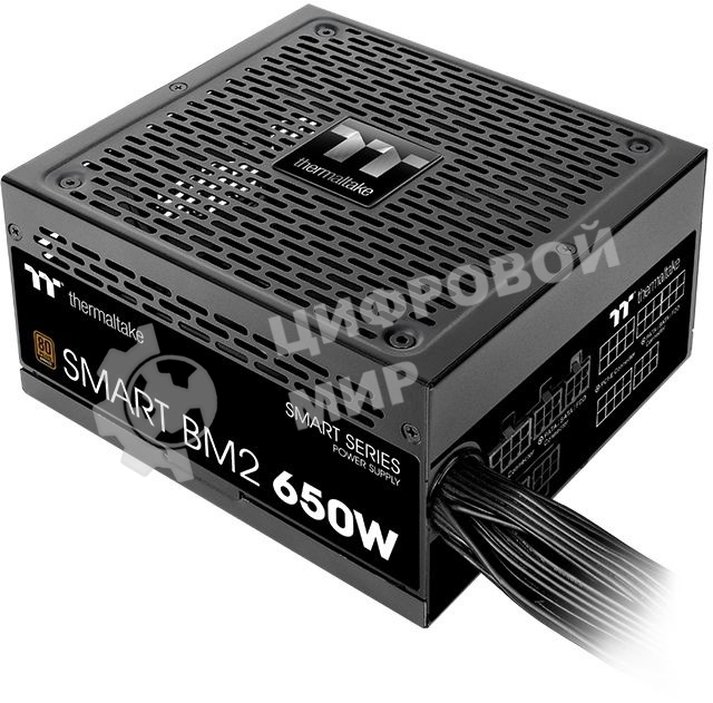 Блок питания Thermaltake Smart BM2 RTL (PS-SPD-0650MNFABE-1), 650Вт, 80 Plus Bronze, модульный, черный