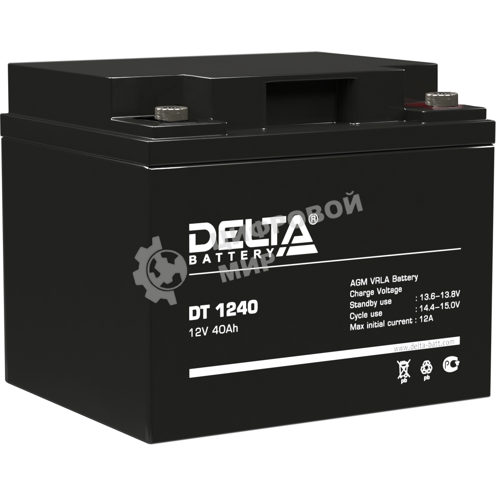 Батарея для ИБП Delta DT 1240 (12V, 40Ah)