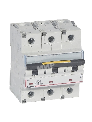 Выключатель автоматический DX3 3П C100A 10kA/16kA Авт.включатель DX3 3П C100A 10kA/16kA