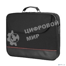 Сумка для ноутбука Сумка Continent CC-100 BK (15,6'', черный, полиэстр)