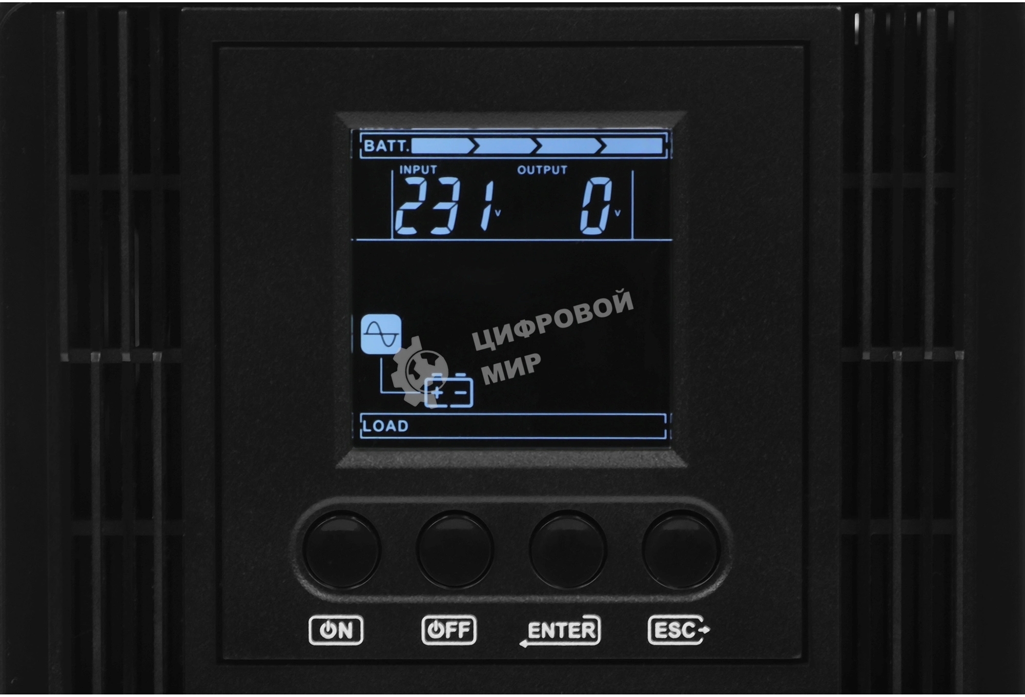 Источник бесперебойного питания Ippon Innova TbE 1000 900Вт 1000ВА черный