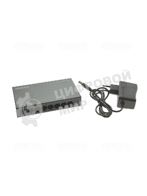 Коммутатор Osnovo SW-8F 8x100 Мбит/с неуправляемый