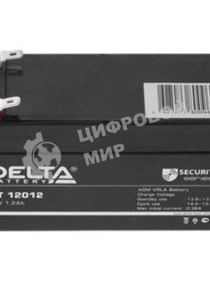Батарея для ИБП Delta DT 12012 (12V, 1.2Ah)