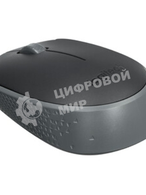 Мышь беспроводная Logitech M170 черный/темно-серый, 1000 dpi, радиоканал, USB, кнопки - 3