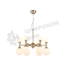 Люстра Ambrella light LH51050/12 GD/FR золото/белый матовый G9*12 max 28W D550*450