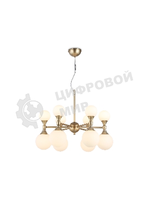 Люстра Ambrella light LH51050/12 GD/FR золото/белый матовый G9*12 max 28W D550*450
