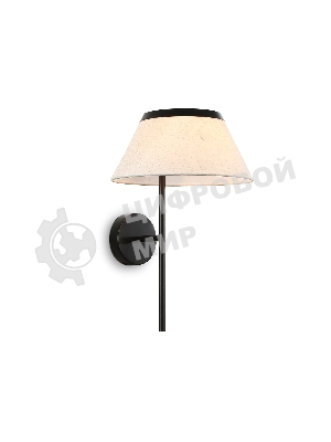 Настенный светильник Ambrella light LH72455 BK/WH черный/белый Е14 max 40W 300*260*400