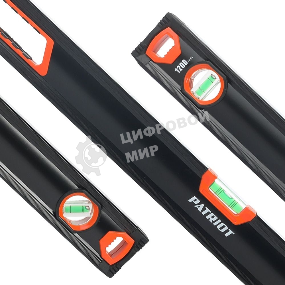 Уровень PATRIOT Platinum LCP-1200L, упрочненный, 2 фрезерованные поверхности, 1200мм