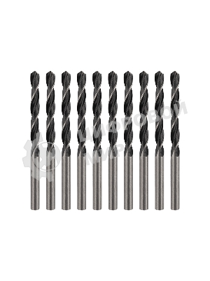 Сверло по металлу Kranz 4,5х80х47мм HSS (10 шт. в упаковке) DIN 338