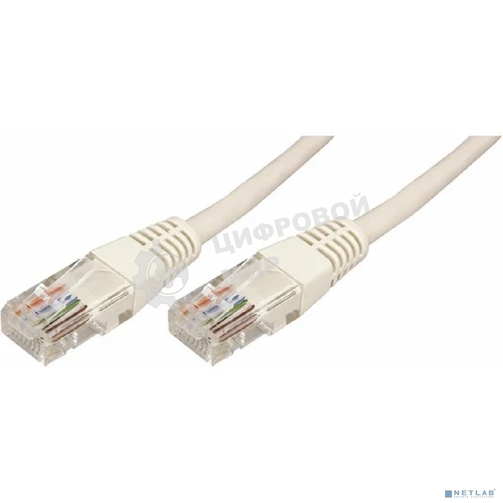 Пaтч-корд Rexant U/UTP, cat.5e, RJ45-RJ45, неэкранированный, PVC серый, 20м