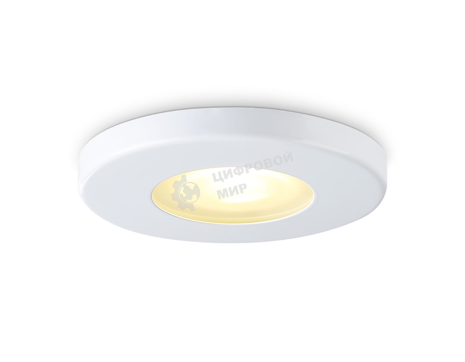 Светильник Ambrella light TN1180 WH белый IP44 GU5.3 D85*34