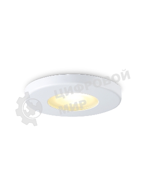 Светильник Ambrella light TN1180 WH белый IP44 GU5.3 D85*34