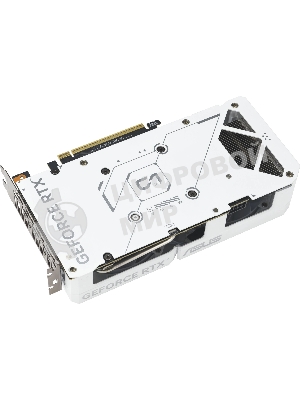 Видеокарта ASUS GeForce RTX 5060 TI DUAL WHITE OC, NVIDIA RTX 5060 Ti, 16 ГБ GDDR7, 128 бит, PCI-e 5.0, 1xHDMI, 3xDP, 2632 МГц