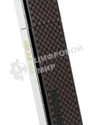 Флешка USB Transcend JetFlash 780 (TS16GJF780), 16 Gb, USB 3.0, R/W 140/40, черный/серебристый