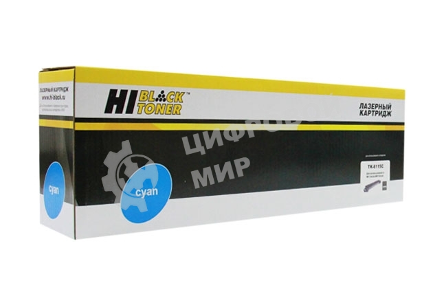 Тонер-картридж Hi-Black (HB-TK-8115C) для Kyocera-Mita Ecosys M8124cidn/M8130cidn, C, 6K