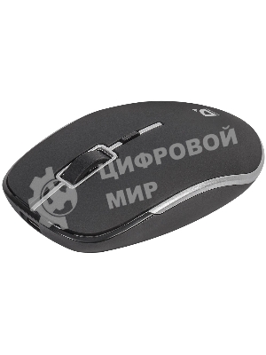 Мышь беспроводная Defender Hit MB-775 черный, 1600 dpi, радиоканал, USB, кнопки - 4