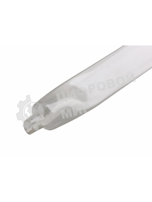 Термоусаживаемая трубка Rexant 20,0/10,0 мм, прозрачная, упаковка 10 шт. по 1 м