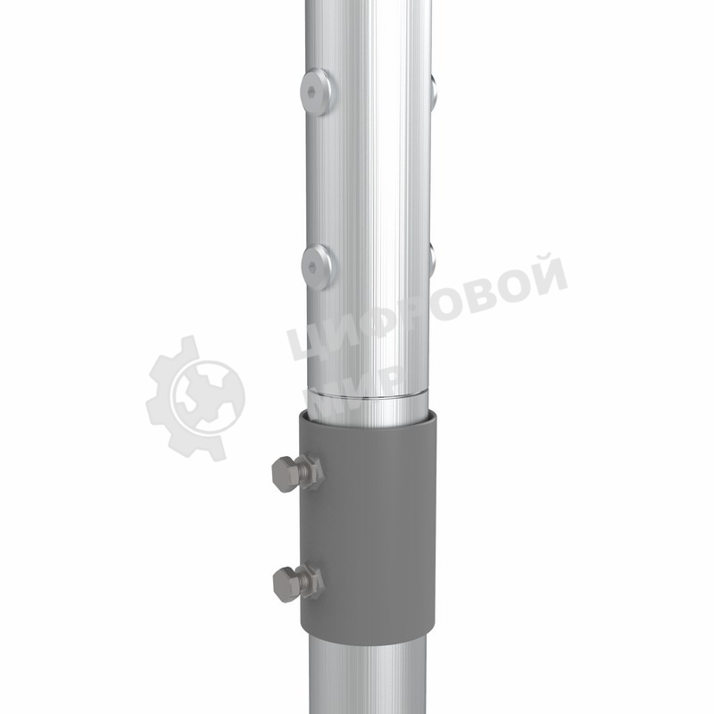 Мачта для антенн алюминиевая Rexant 600 см (3С-200)