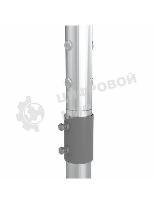 Мачта для антенн алюминиевая Rexant 600 см (3С-200)