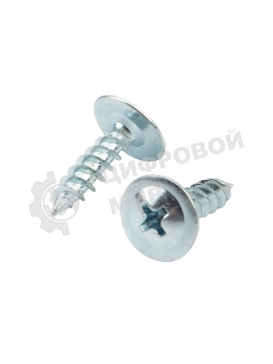 Саморез с прессшайбой Kranz ПШС острый 4.2х16, короб (200 шт./уп.)