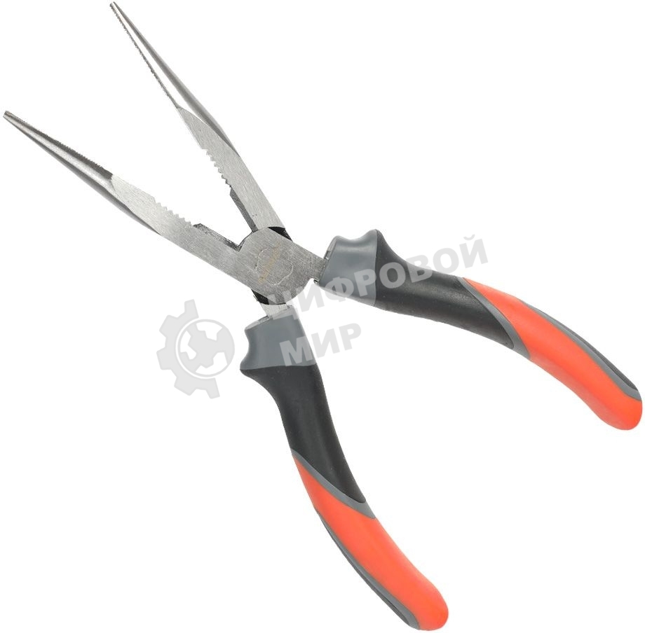 Длинногубцы PATRIOT LNP-200N, трехкомпонентная рукоятка, 200мм