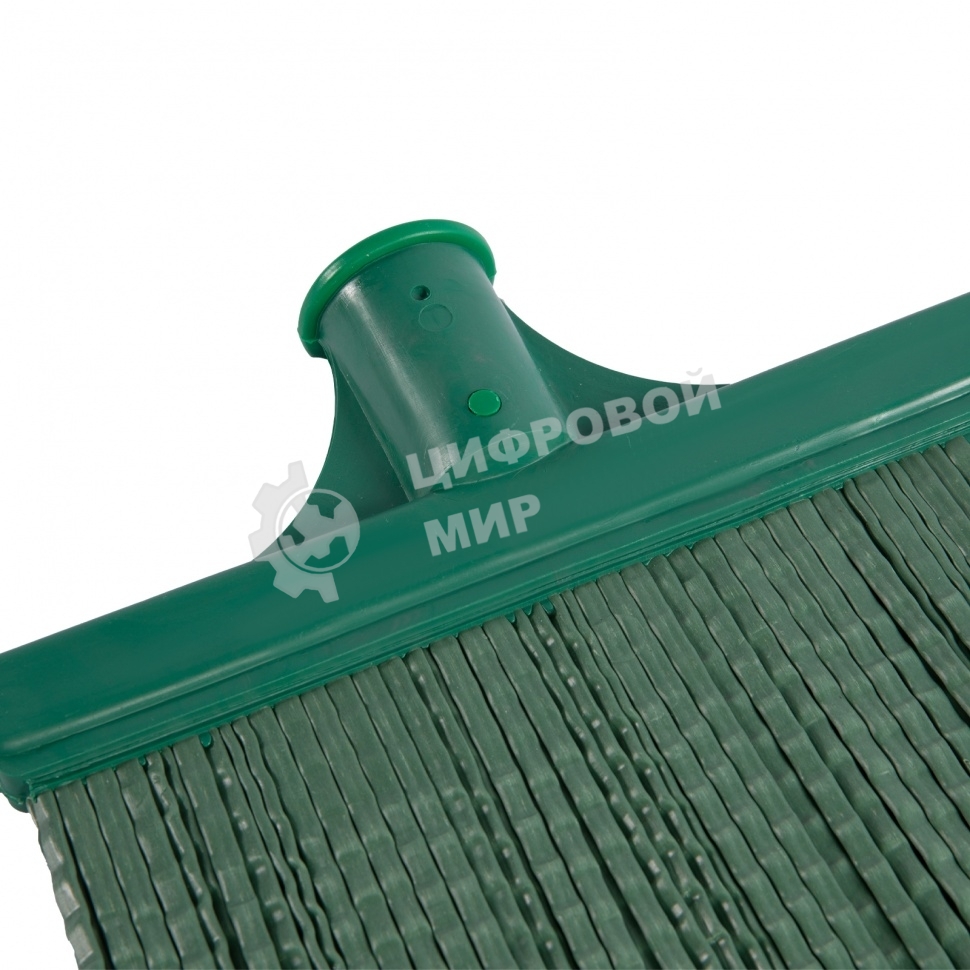 Метла полипропиленовая Сибртех, 230х250 мм, плоская, без черенка