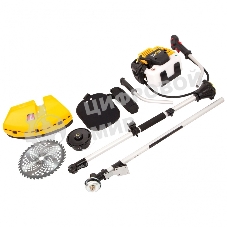 Триммер Denzel DT 33S бензиновый 33см3 1.8 лс. разъемная штанга состоит из 2 частей