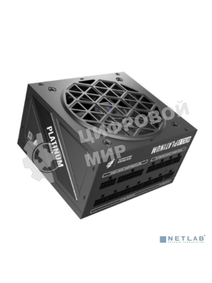 Блок питания 1STPLAYER NGDP Platinum (HA-1000BA3-BK), 1000Вт, 80 PLUS Platinum, 120мм, модульный, черный