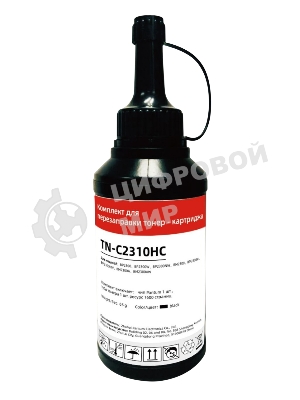 Заправочный комплект Pantum TN-C2310HC черный флакон 65гр. + чип, для устройств BM/BP 2300