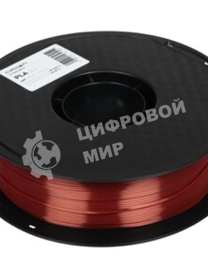 Филамент Crown Micro CM-FILPLAS004R PLA Silk 1.75 1кг медно-красный