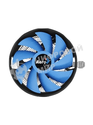Кулер для процессора AeroCool/Formula Verkho Plus серебристый/черный, 120 мм, алюминий, 2000 об/мин, 26.5 дБ, 4 pin, 110 Вт, 68 мм