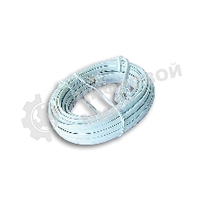 Кабель.телефонный аппарат-розетка TC6P4C-5M, 5 м