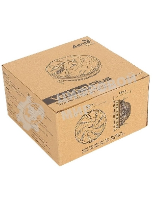 Кулер для процессора AeroCool/Formula Verkho Plus серебристый/черный, 120 мм, алюминий, 2000 об/мин, 26.5 дБ, 4 pin, 110 Вт, 68 мм