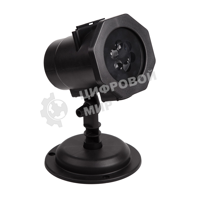 Проектор Neon-night LED, 12 сменных слайдов, цвет RGbW, 12В